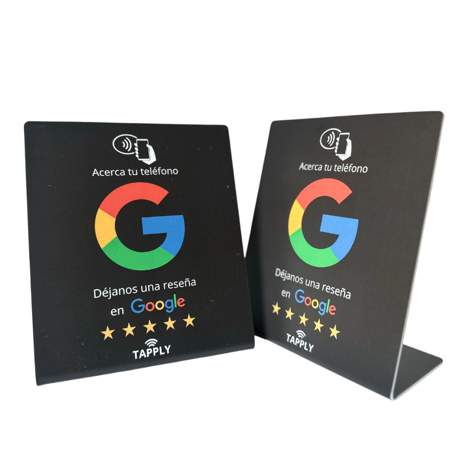 Stand con NFC Integrado para Reseñas Google
